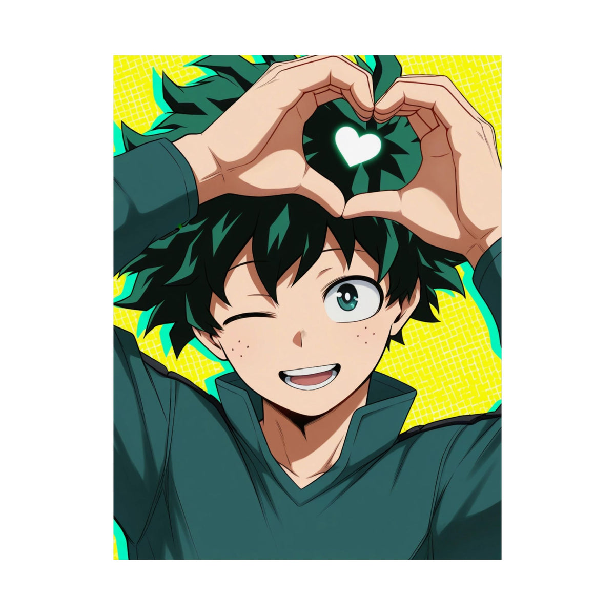 Izuku Midoriya 004 Vertical Posters