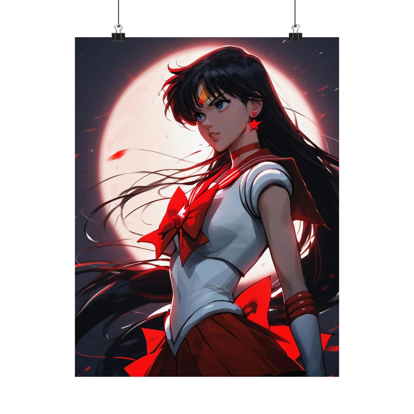 Sailor Mars 002 Vertical Posters
