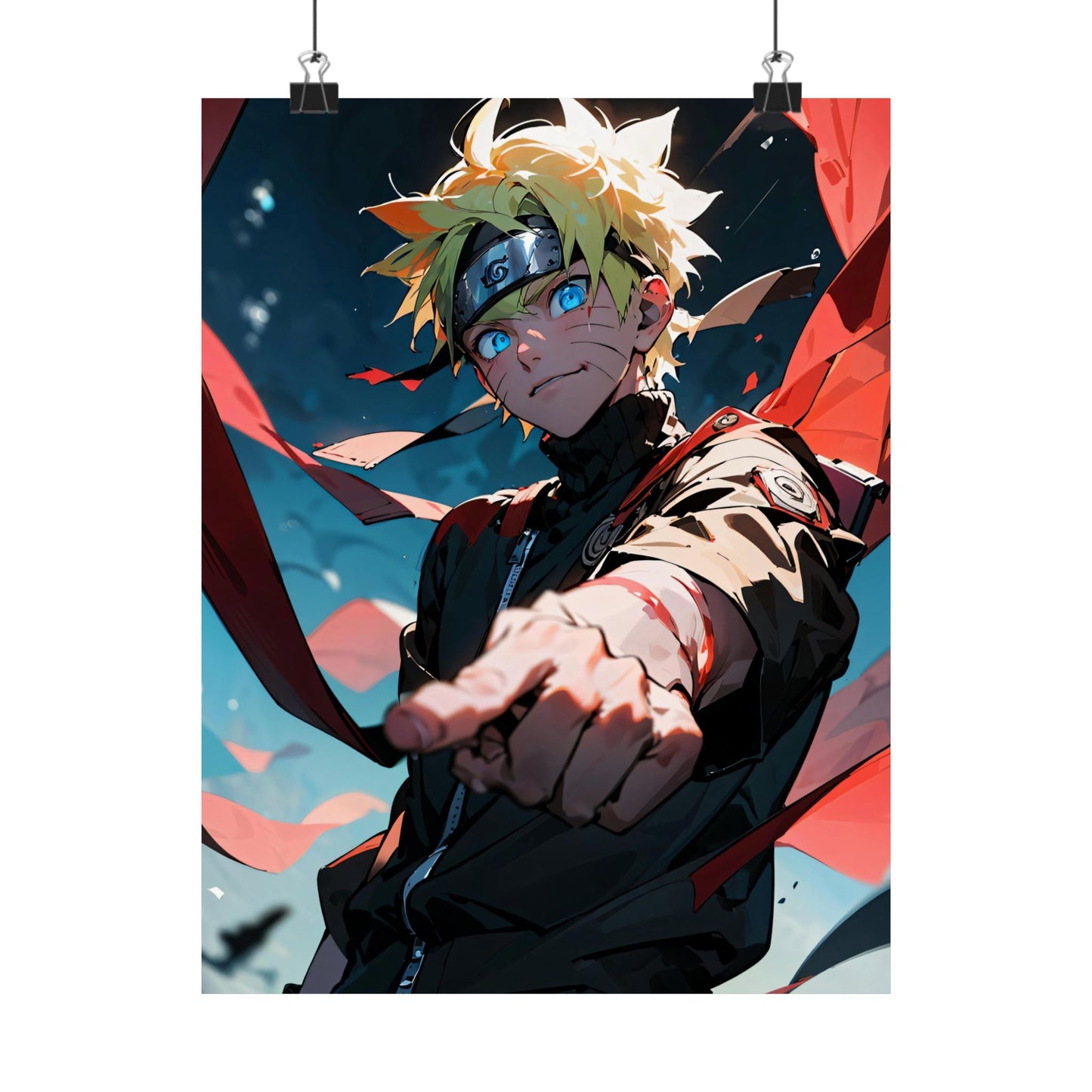 Naruto 007 Matte Vertical Posters