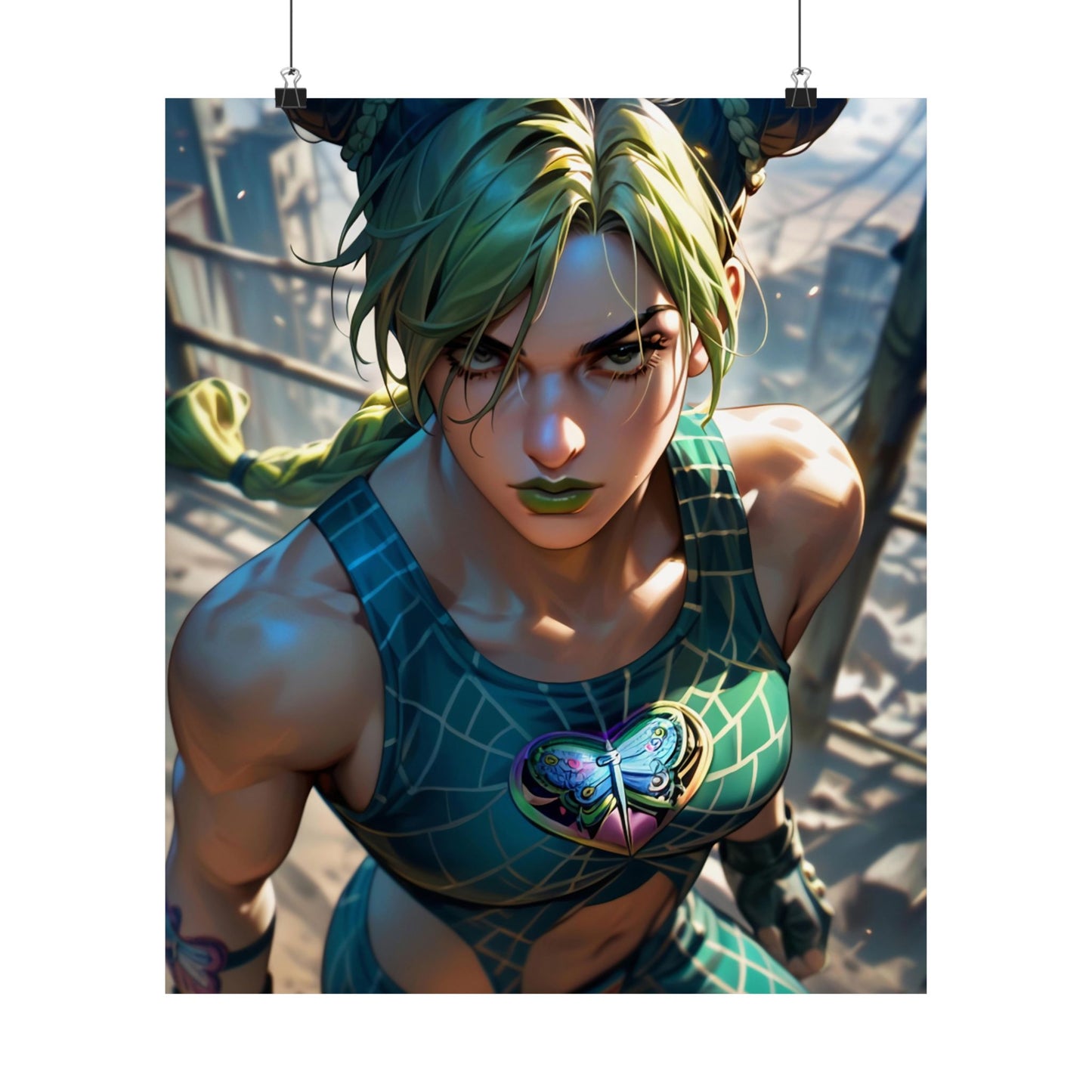 Jolyne Kujo 001 Vertical Posters