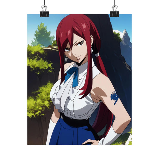 Erza Scarlet 001 Vertical Posters