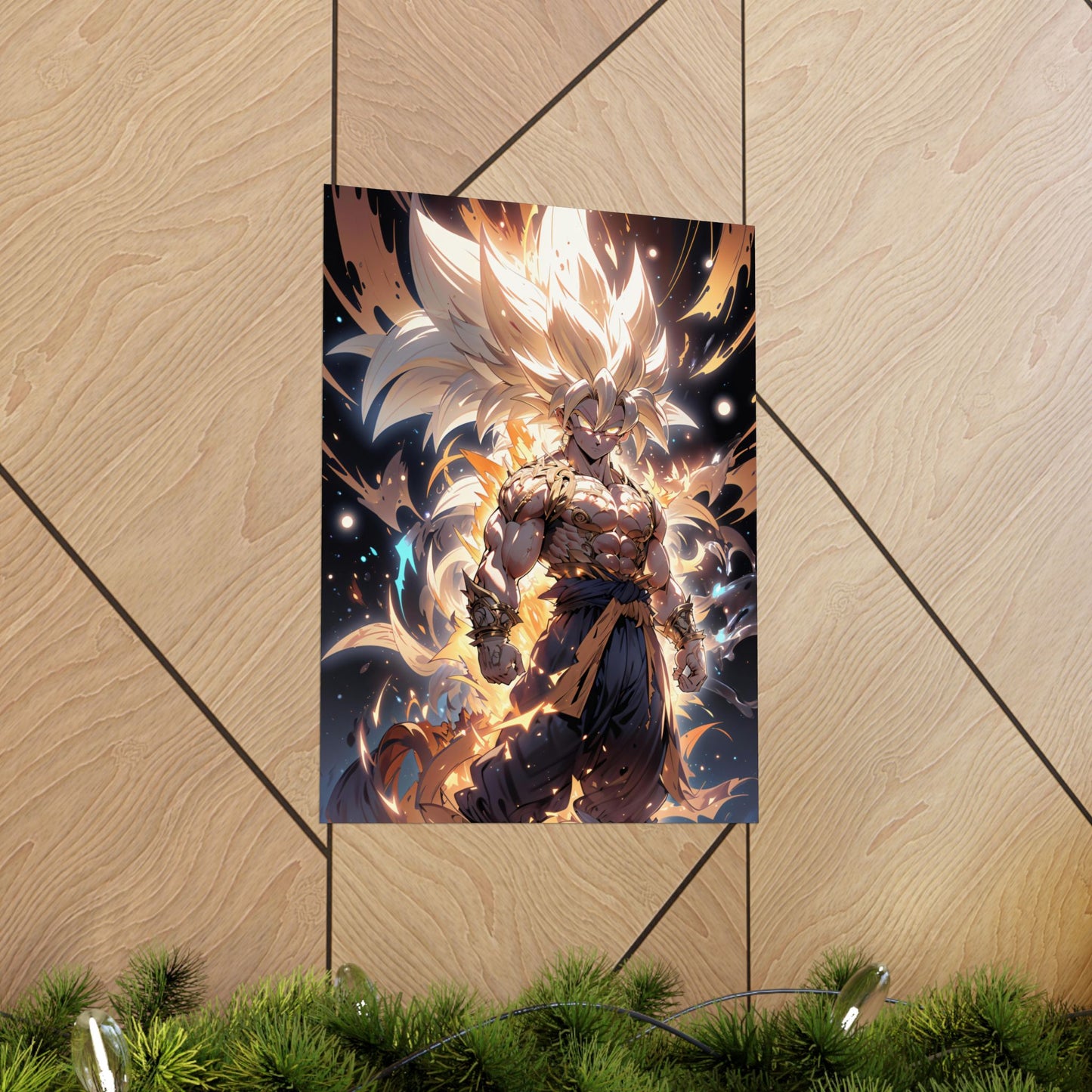 Goku 001 Matte Vertical Posters