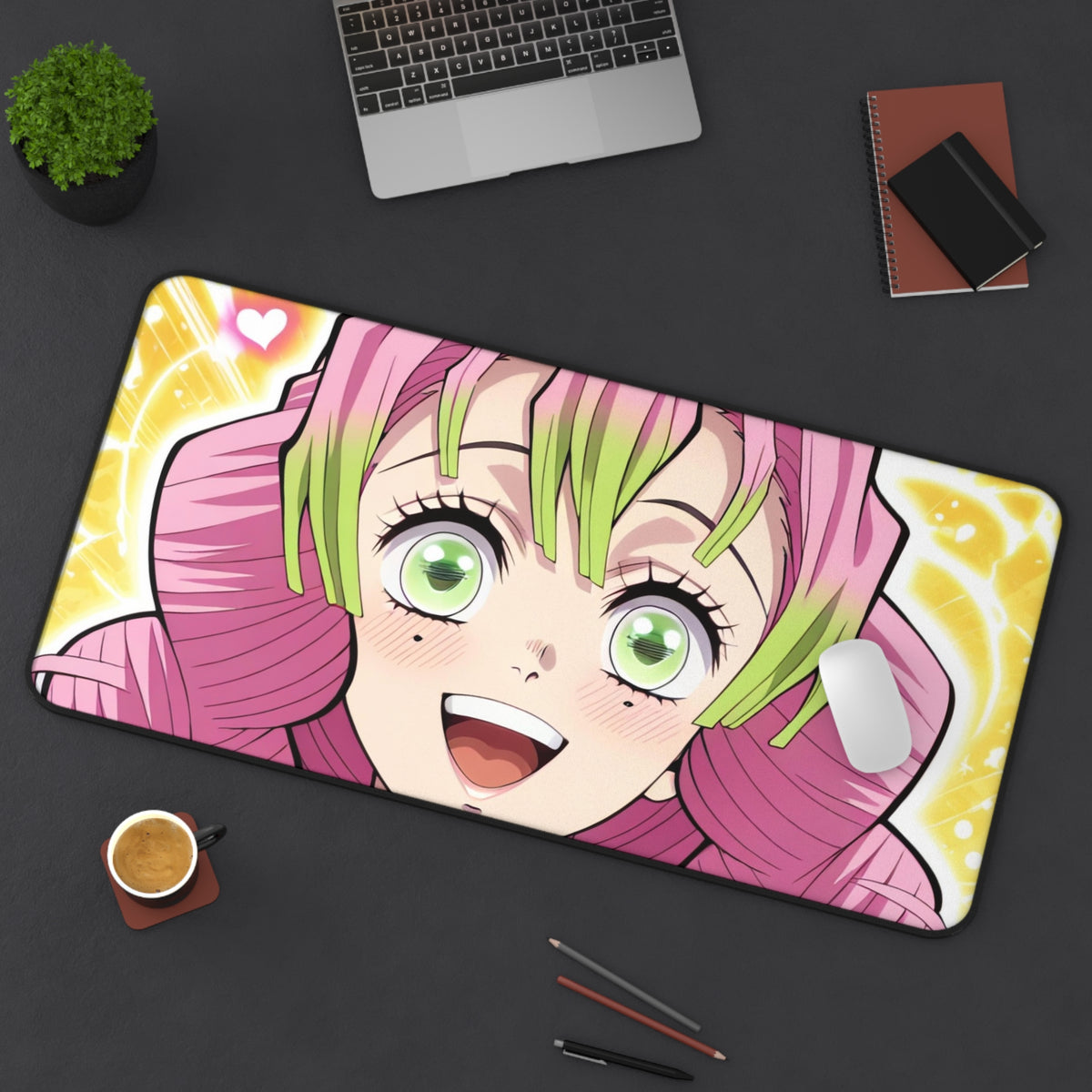 Mitsuri Kanroji 001 Desk Mat