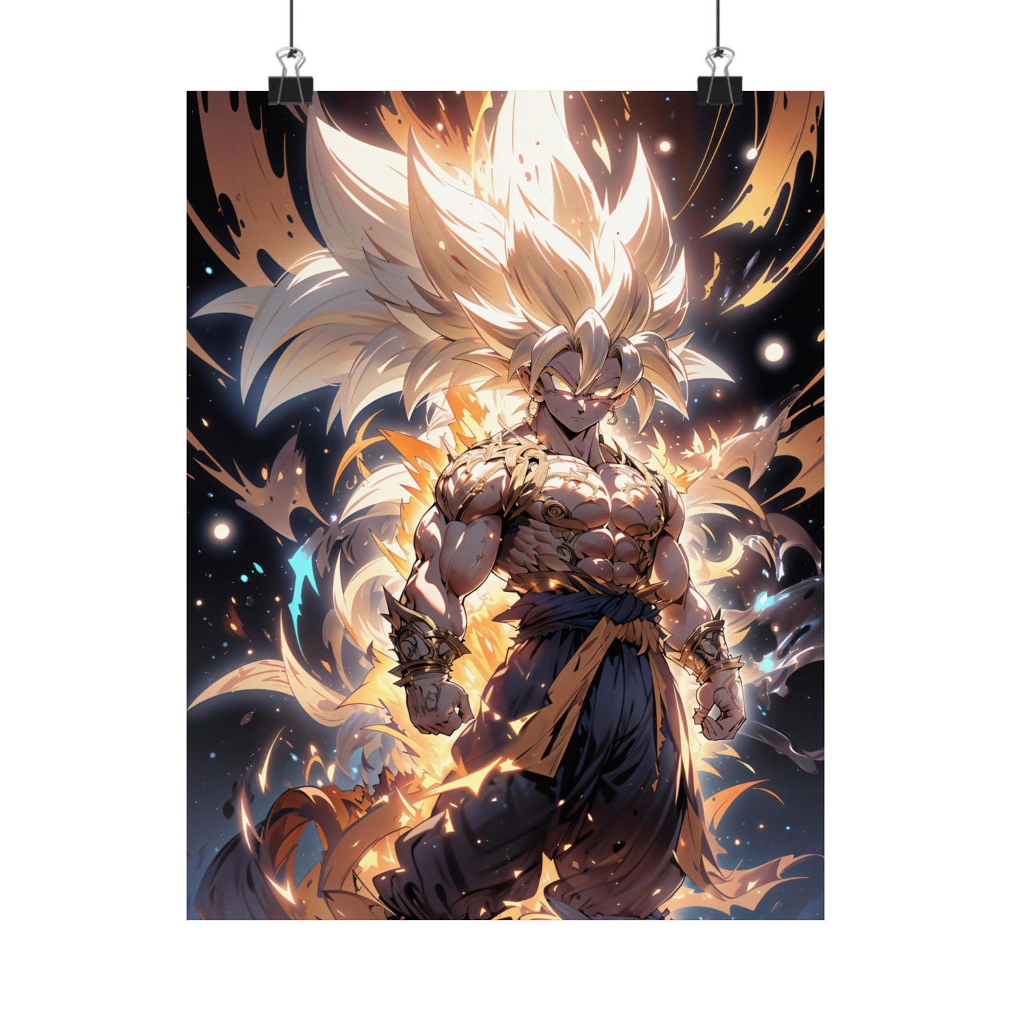 Goku 001 Matte Vertical Posters