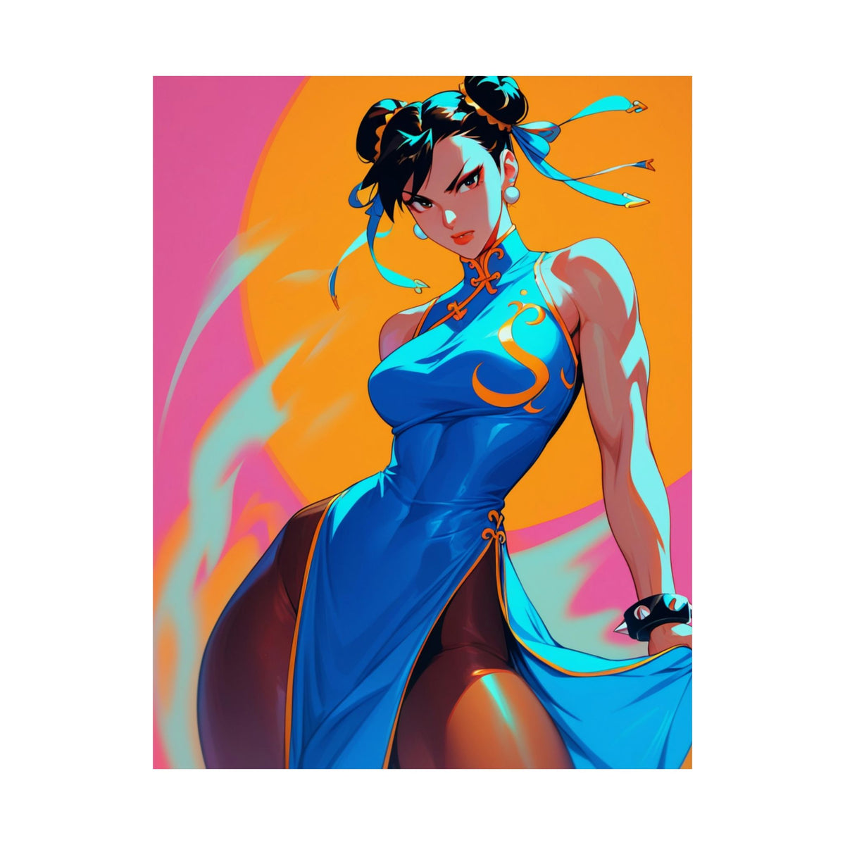 Chun Li 013 Vertical Posters