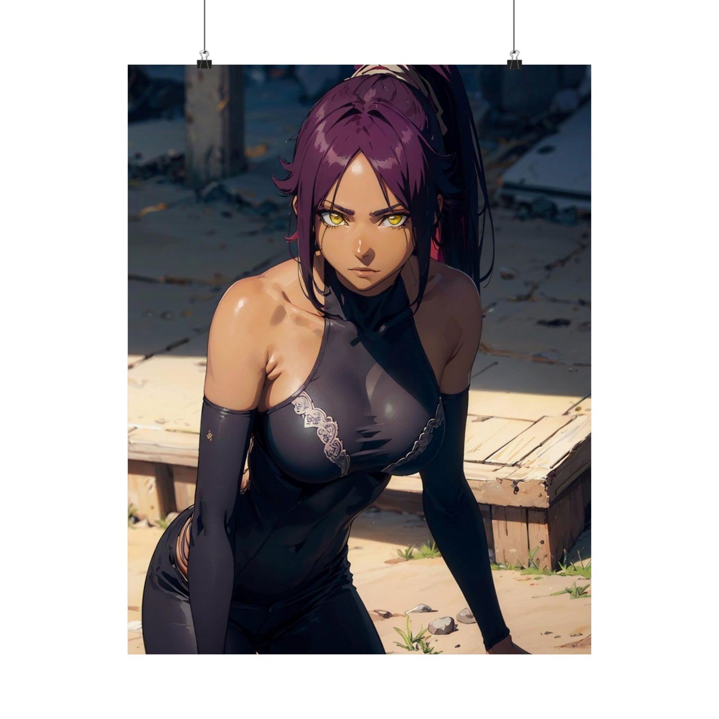Yoruichi 001 Vertical Posters