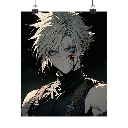 Cloud Strife 002 Vertical Posters