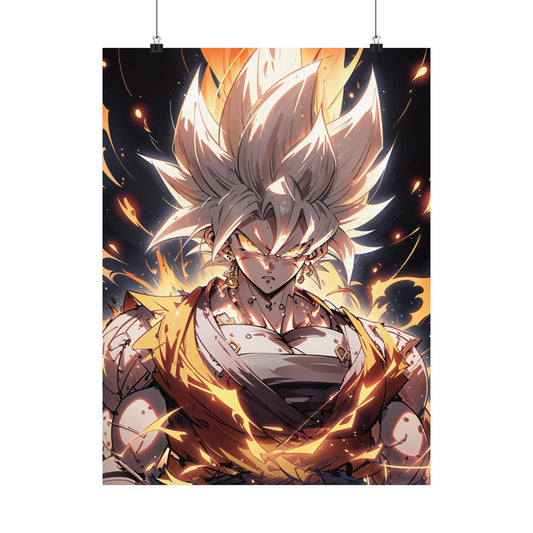 Goku 002 Matte Vertical Posters