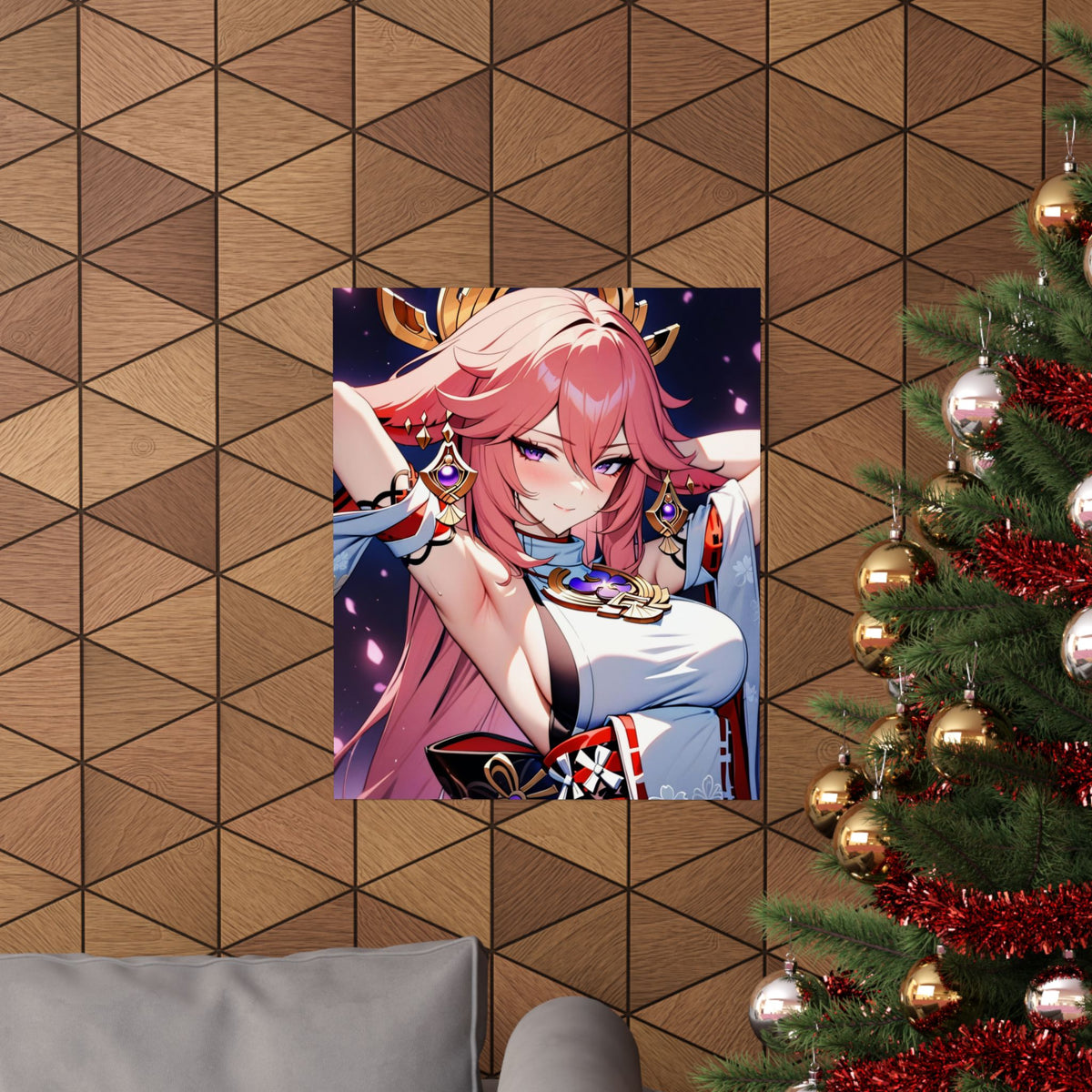 Yae Miko 004 Vertical Posters