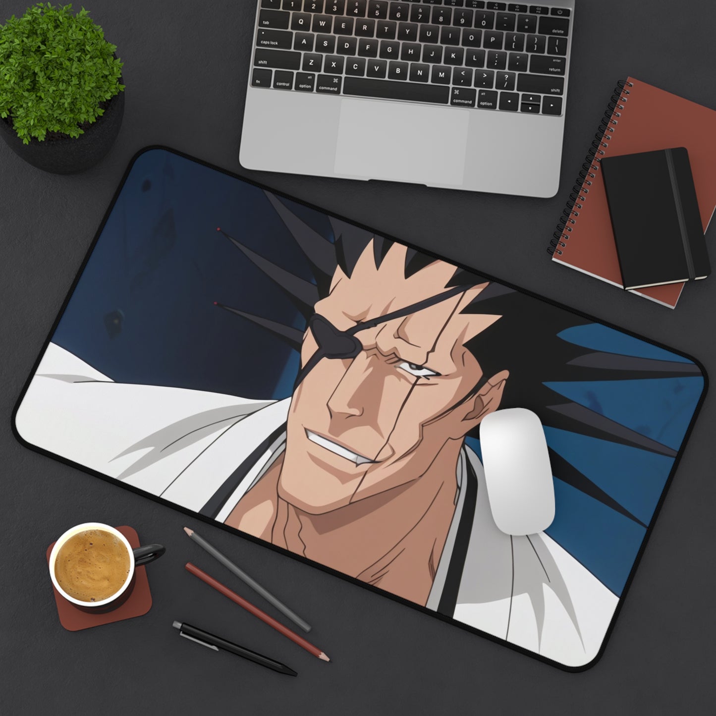 Zaraki Kenpachi 001 Desk Mat