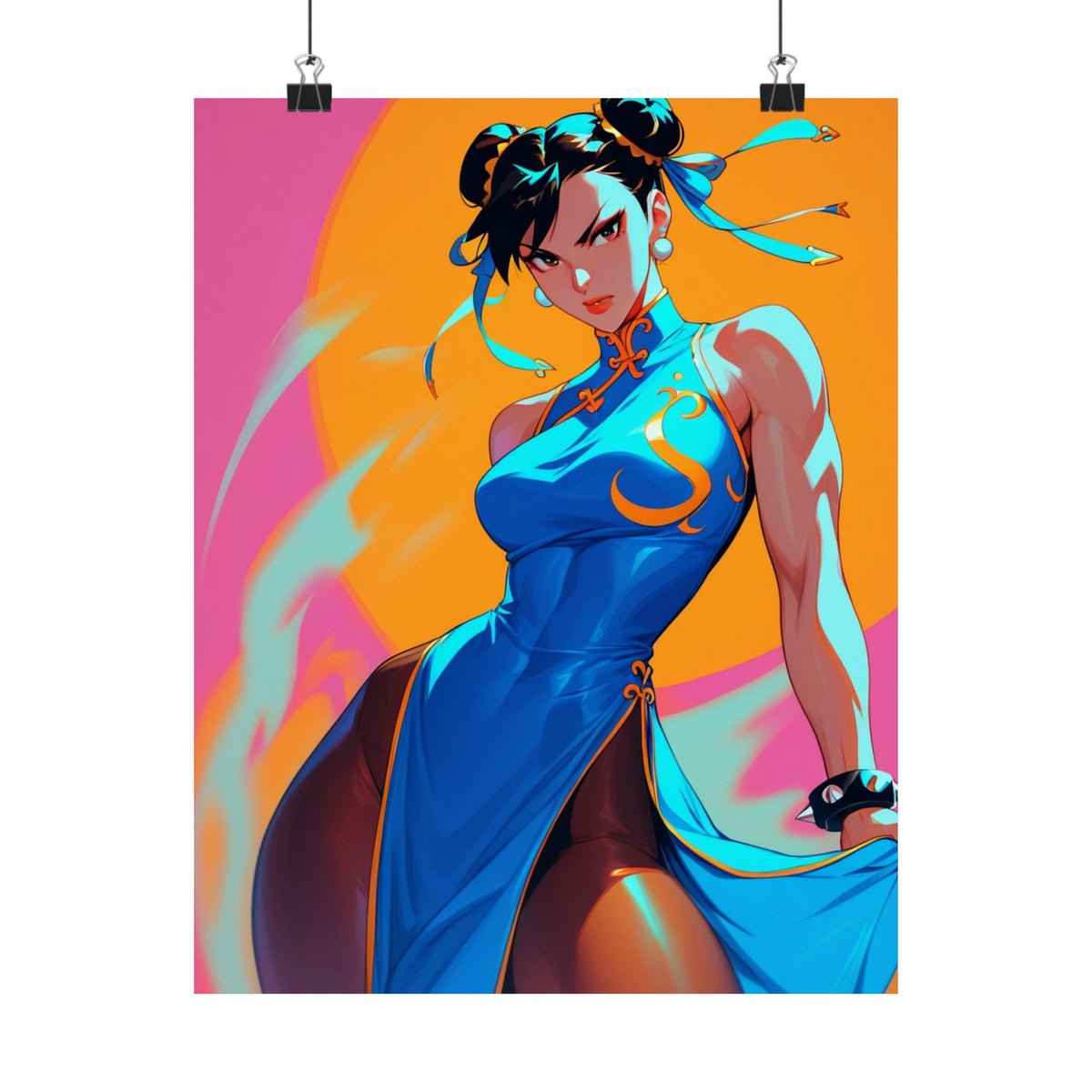 Chun Li 013 Vertical Posters