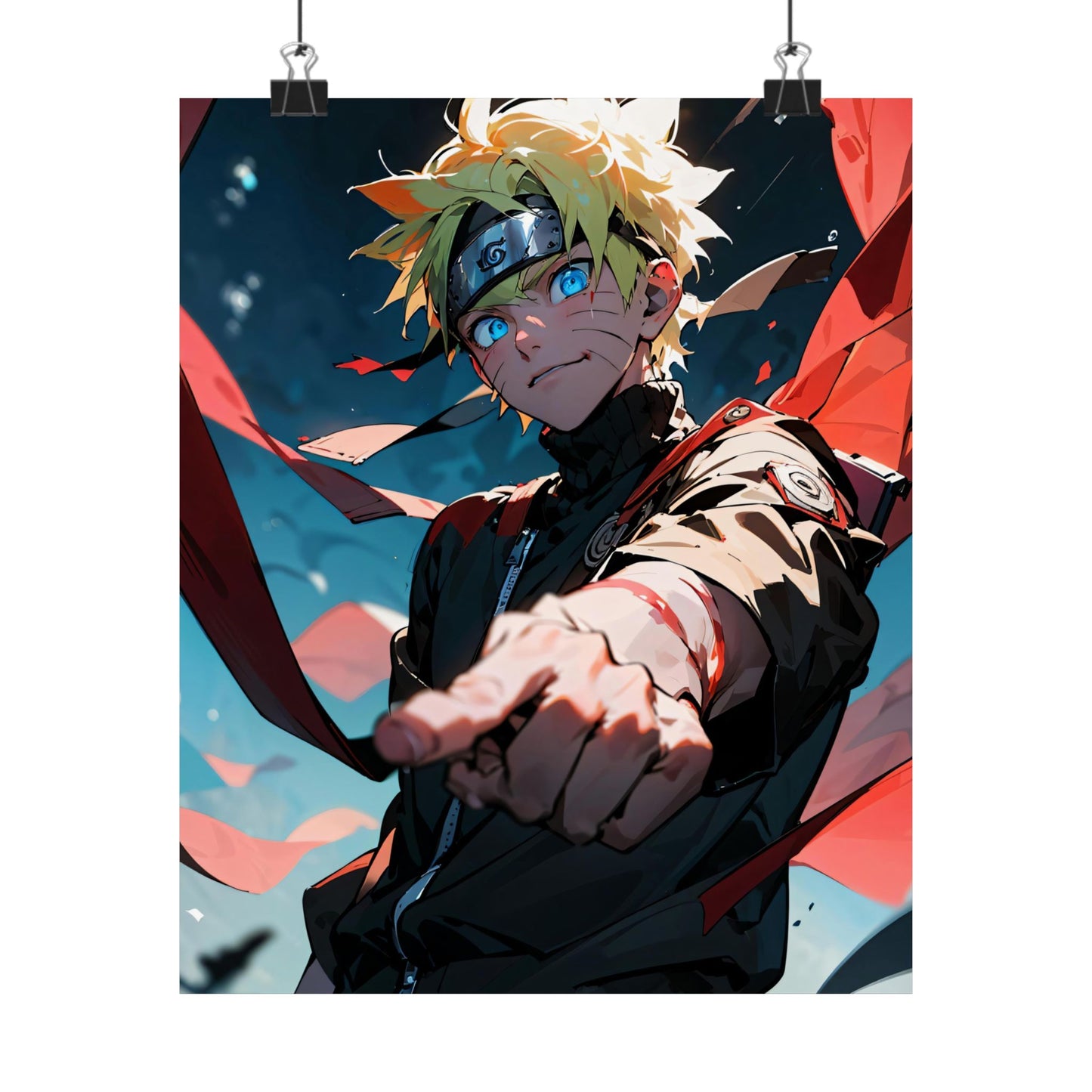 Naruto 007 Matte Vertical Posters