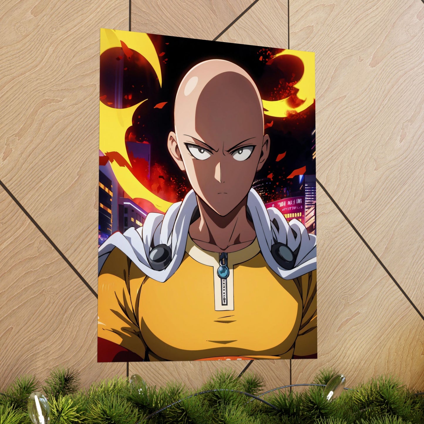 Saitama 005 Matte Vertical Posters