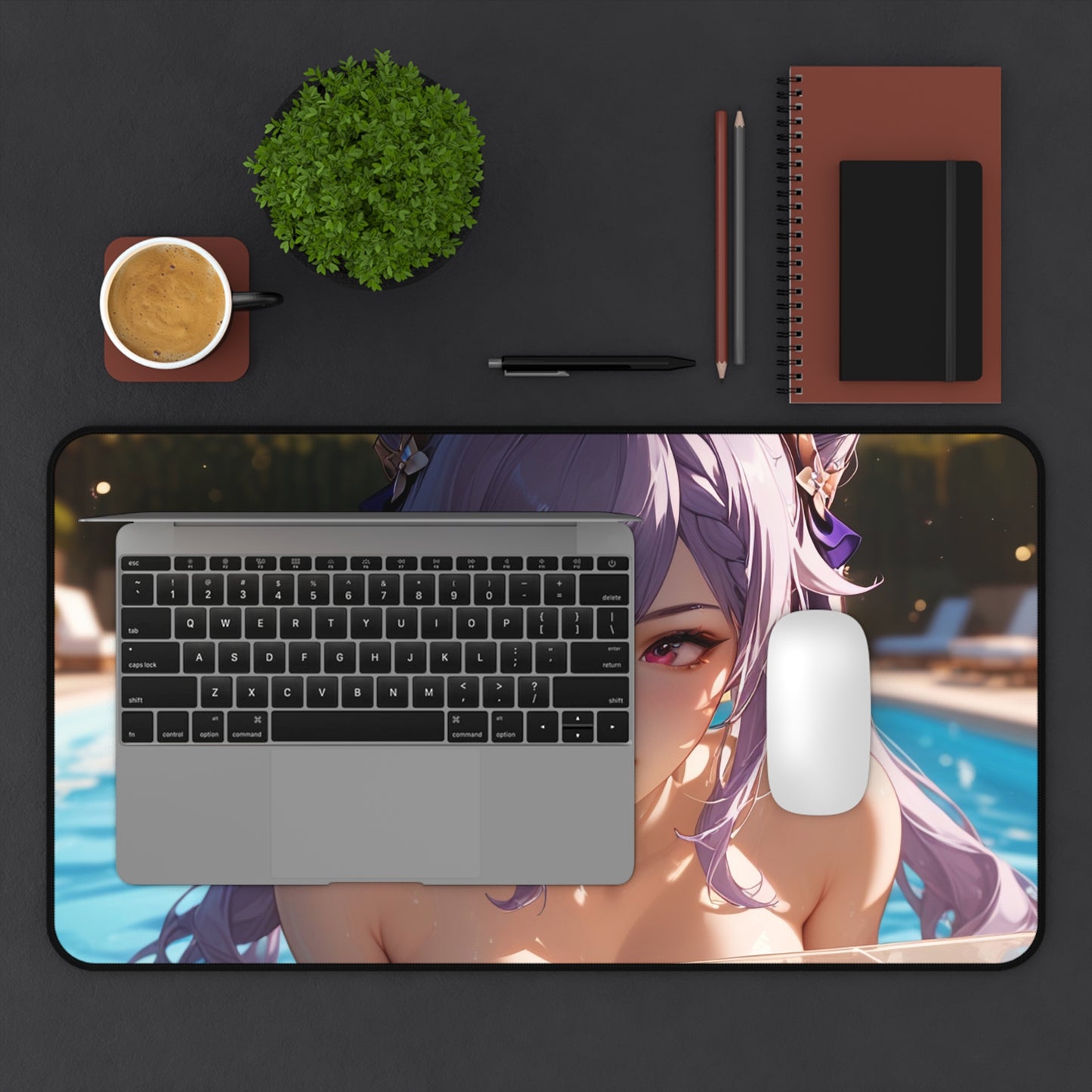 Keqing 001 Desk Mat