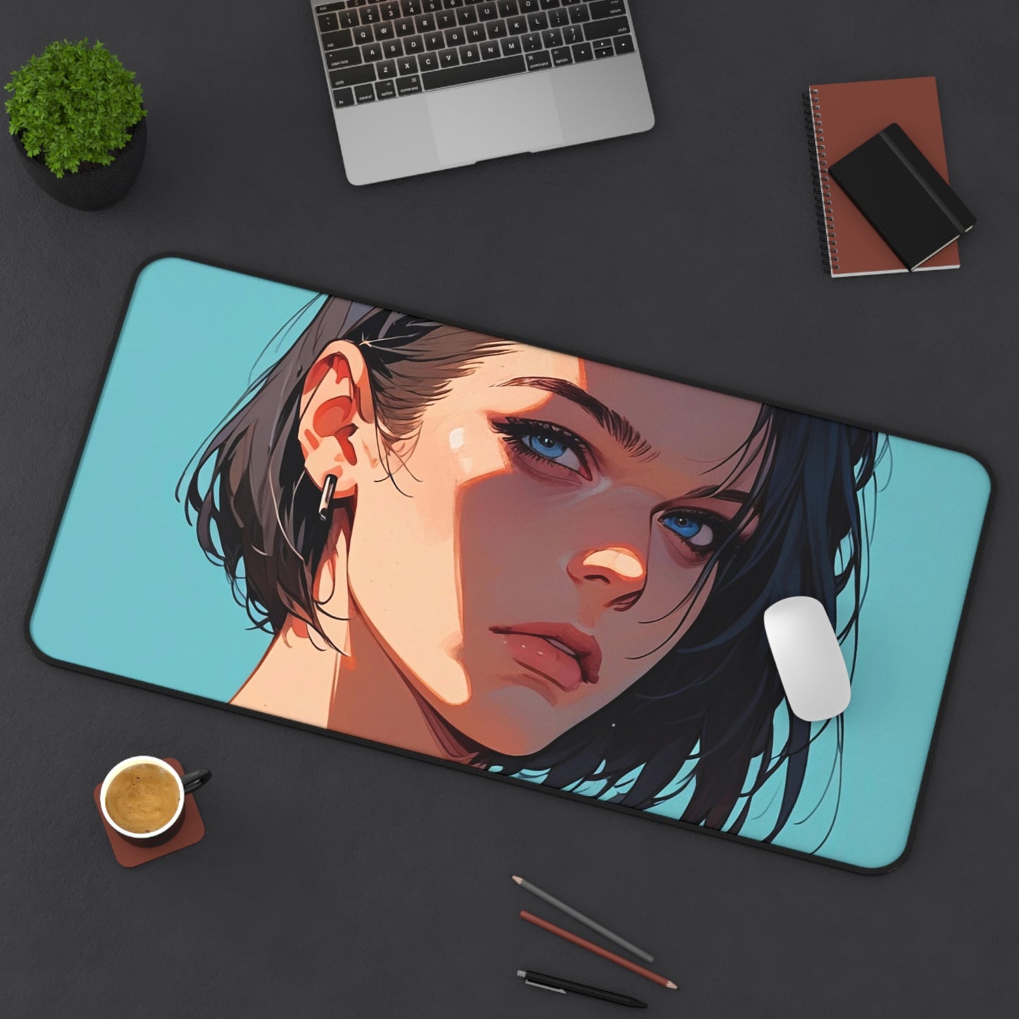 Jill Valentine 004 Desk Mat