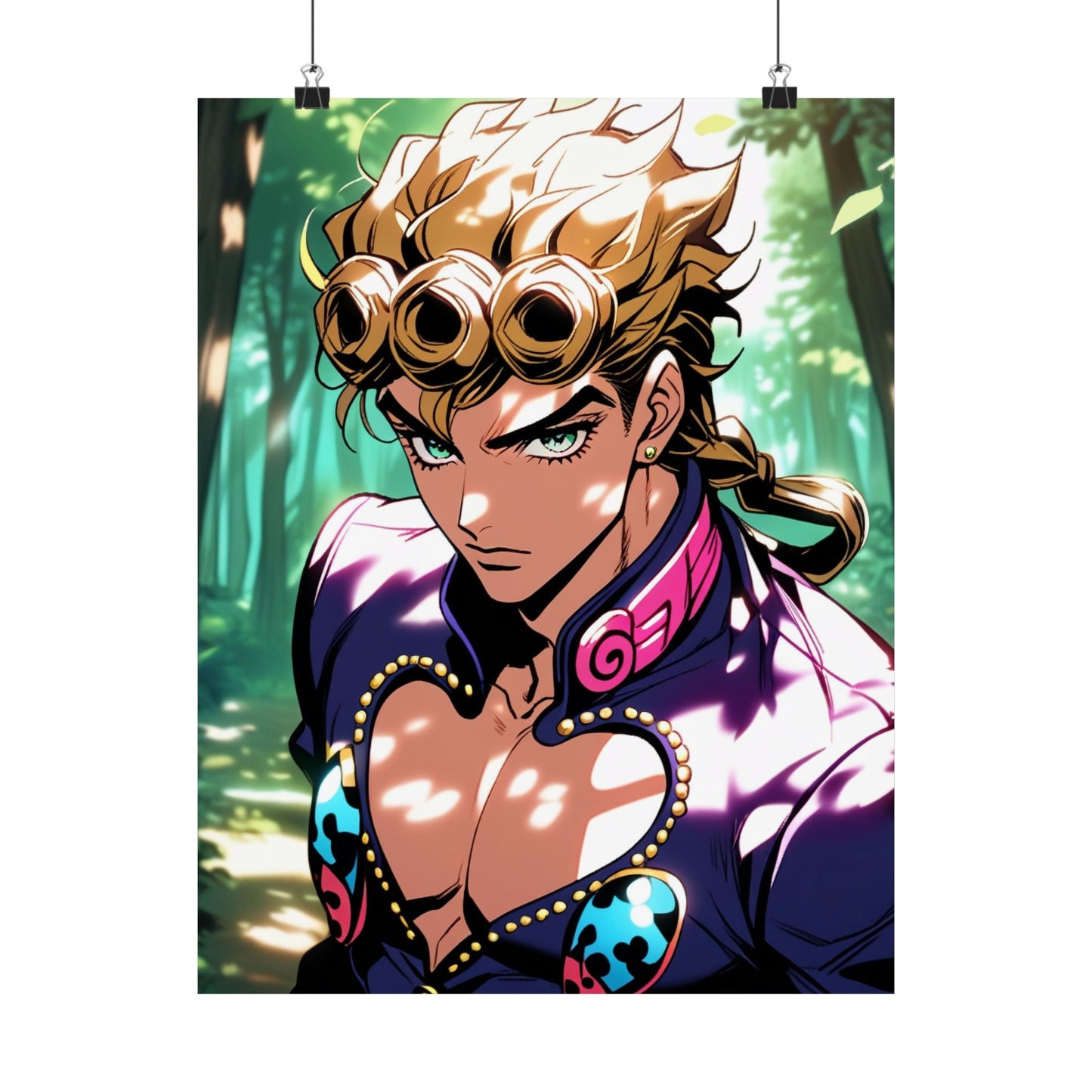 Giorno Giovanna 002 Vertical Posters