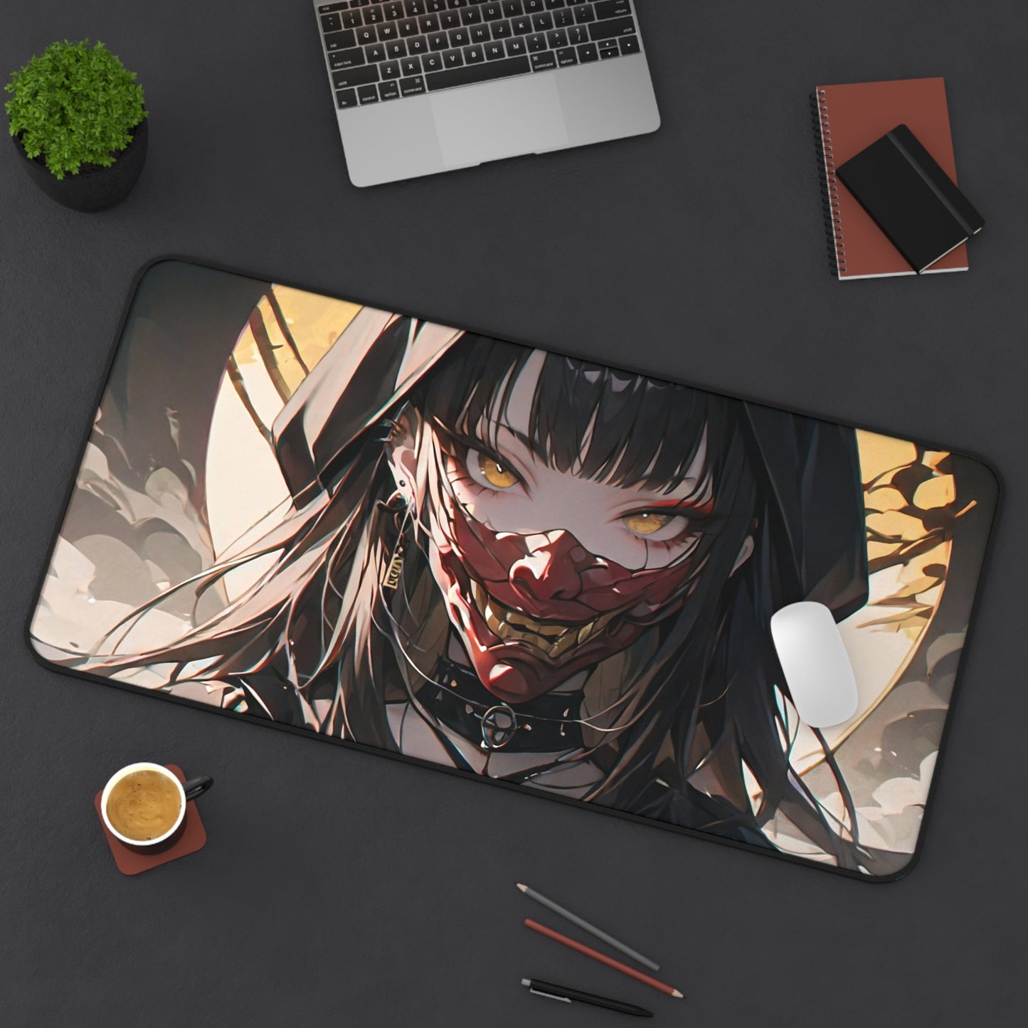 Fierce Oni Gaze Desk Mat