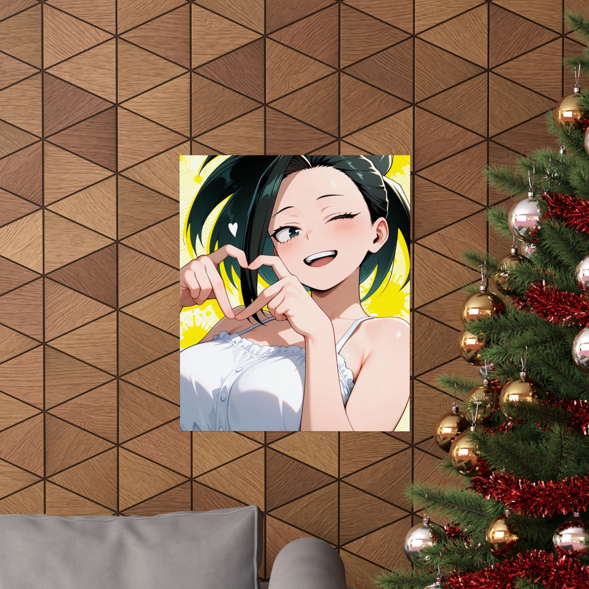 Yaoyorozu Momo 004 Vertical Posters
