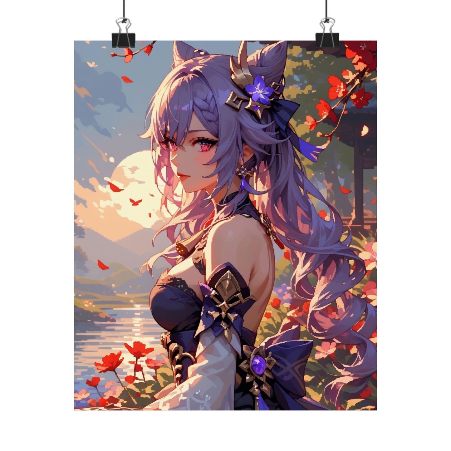 Keqing 008 Vertical Posters