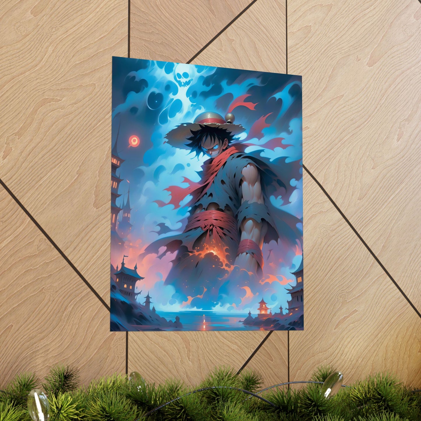 Monkey D. Luffy 002 Matte Vertical Posters