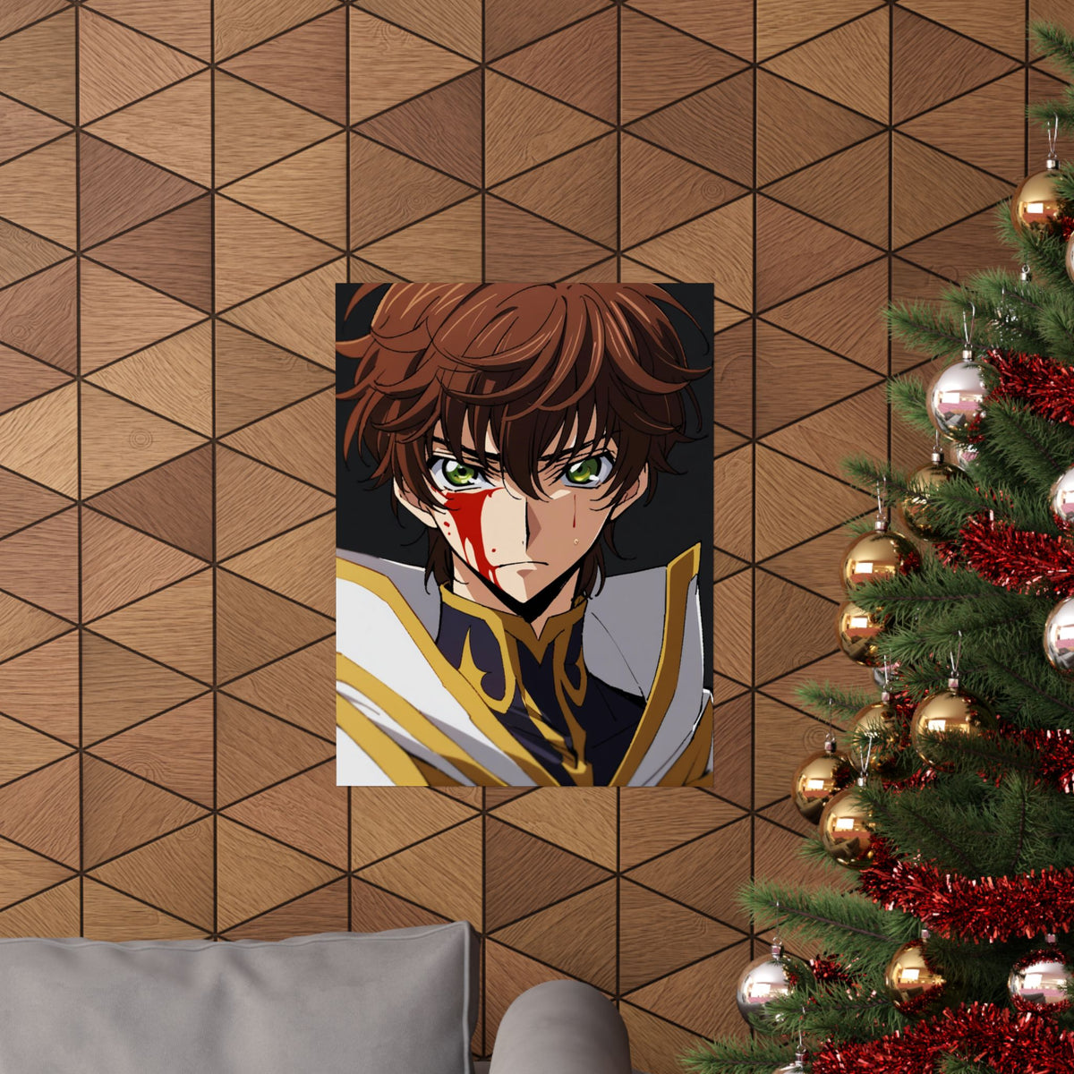 Kururugi Suzaku 002 Vertical Posters