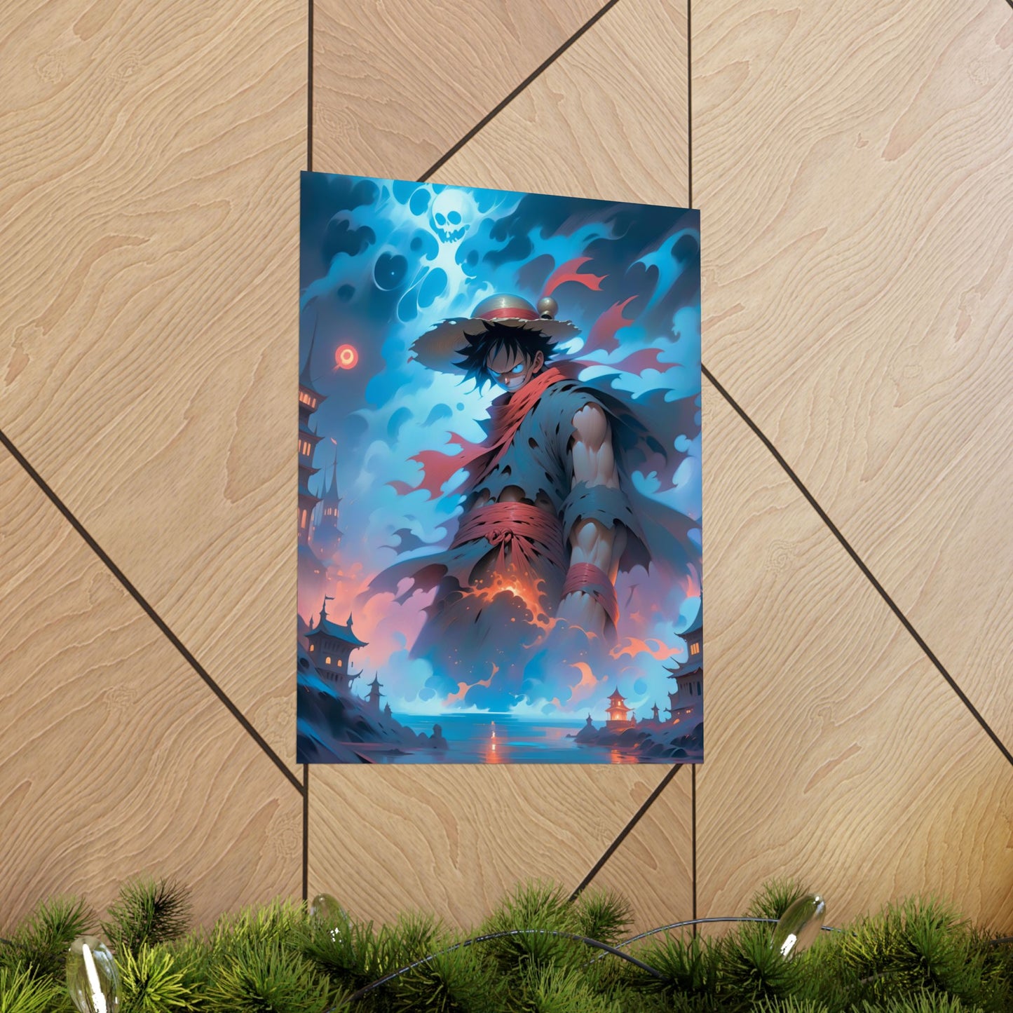 Monkey D. Luffy 002 Matte Vertical Posters