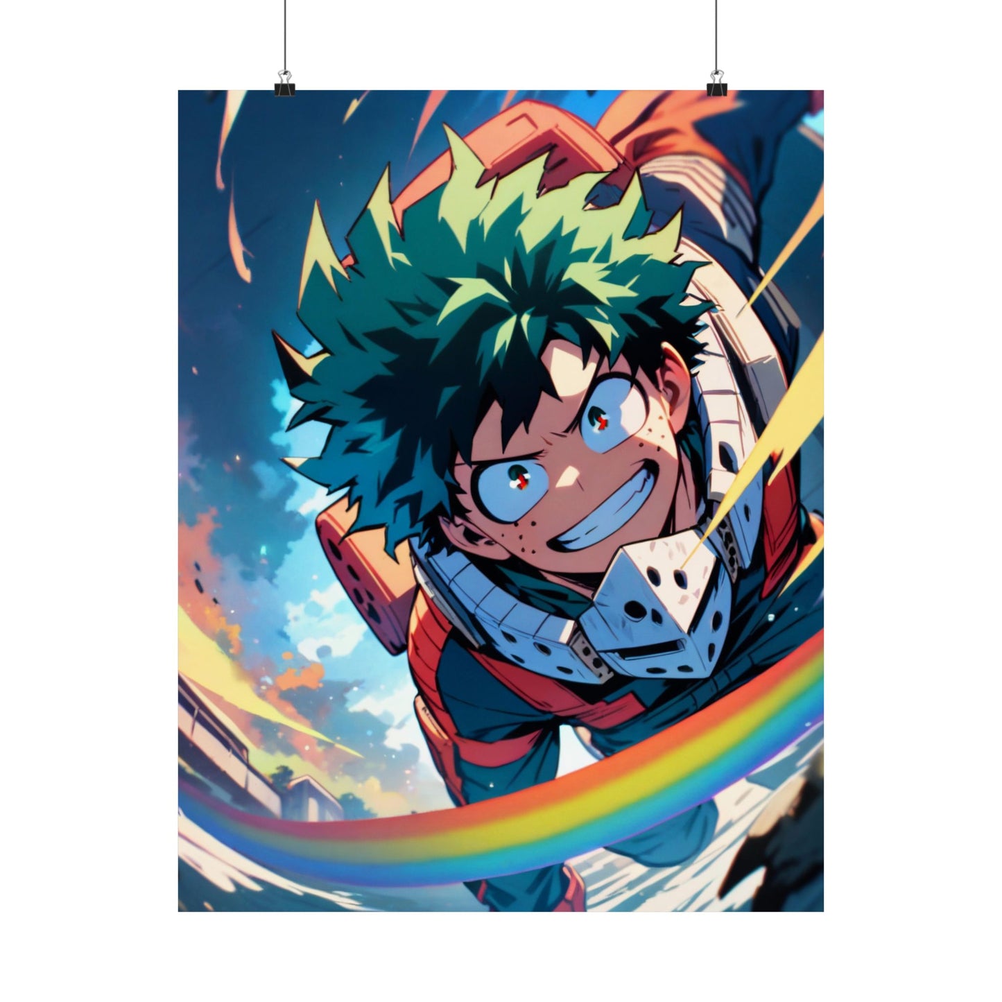 Izuku Midoriya 003 Vertical Posters