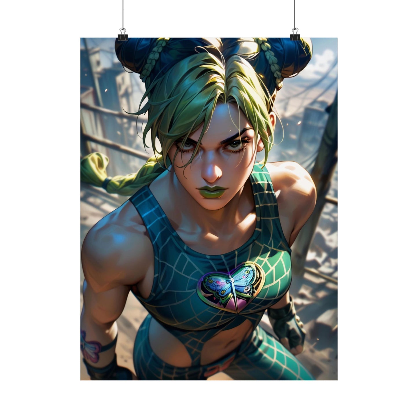 Jolyne Kujo 001 Vertical Posters