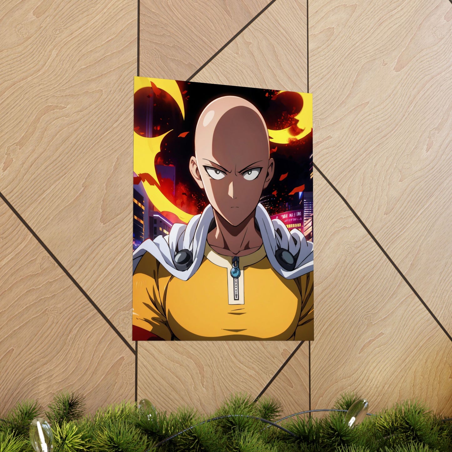 Saitama 005 Matte Vertical Posters