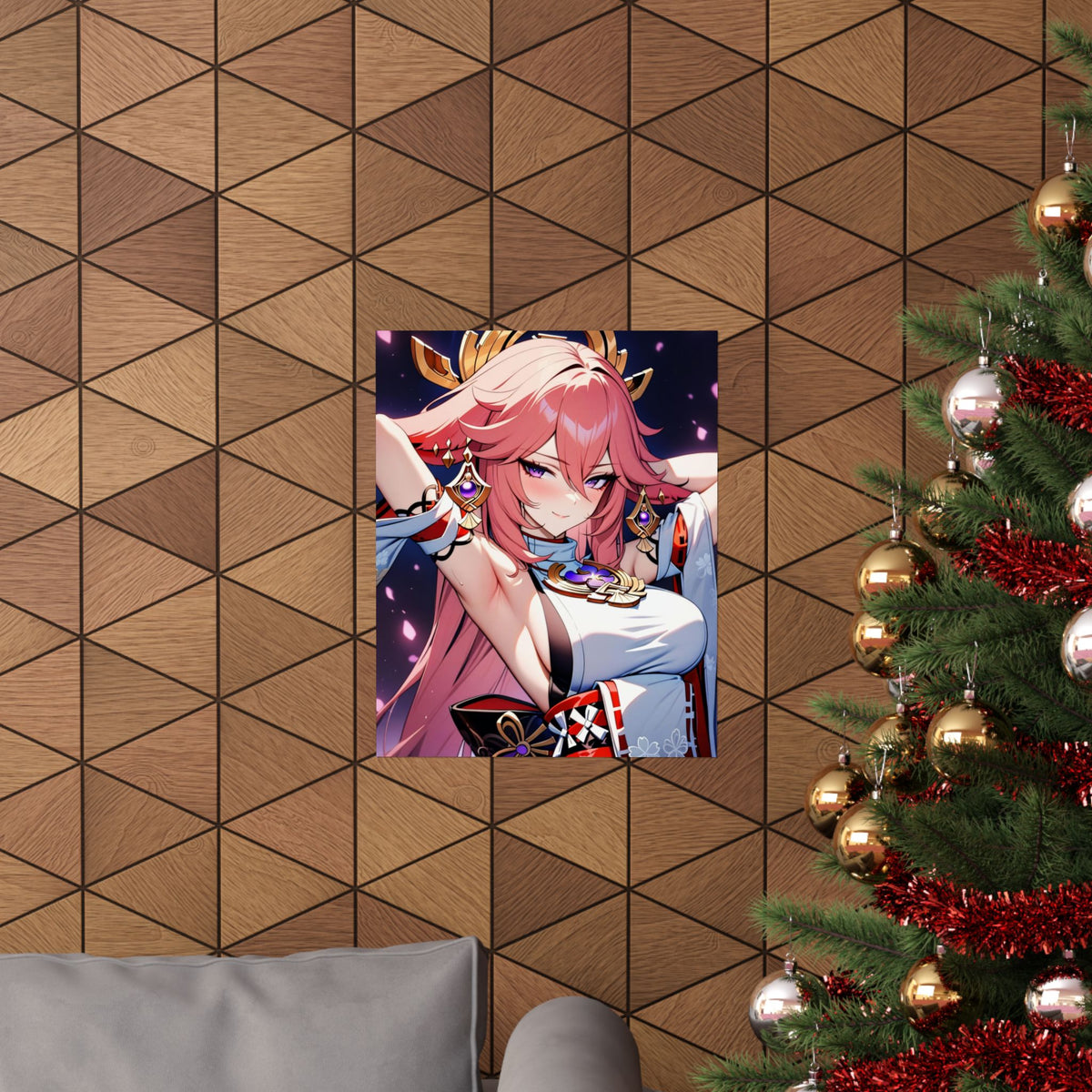 Yae Miko 004 Vertical Posters