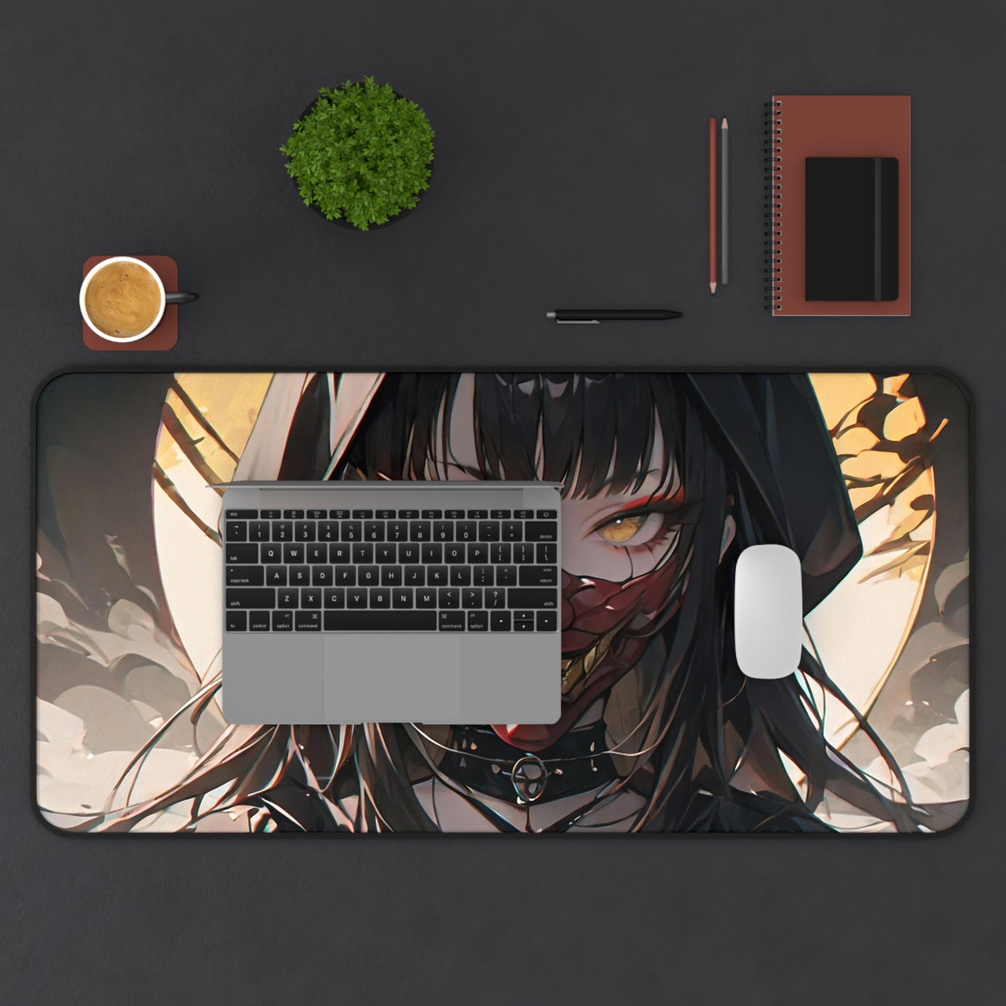 Fierce Oni Gaze Desk Mat