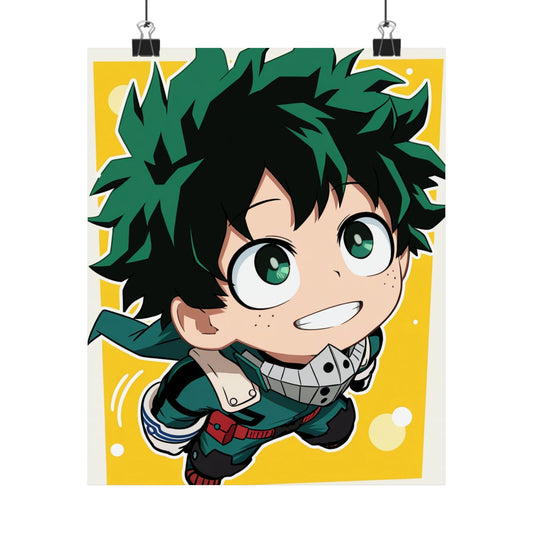 Izuku Midoriya 005 Vertical Posters