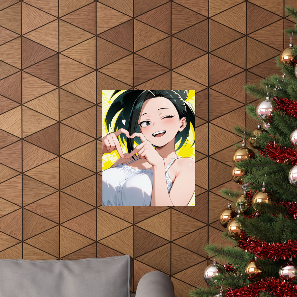 Yaoyorozu Momo 004 Vertical Posters