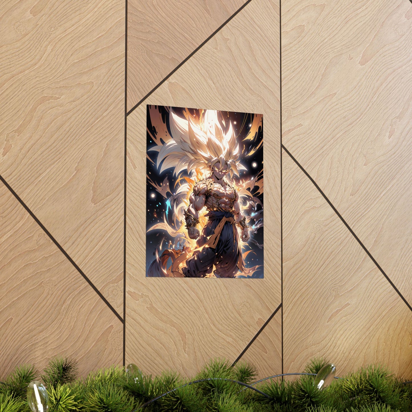 Goku 001 Matte Vertical Posters