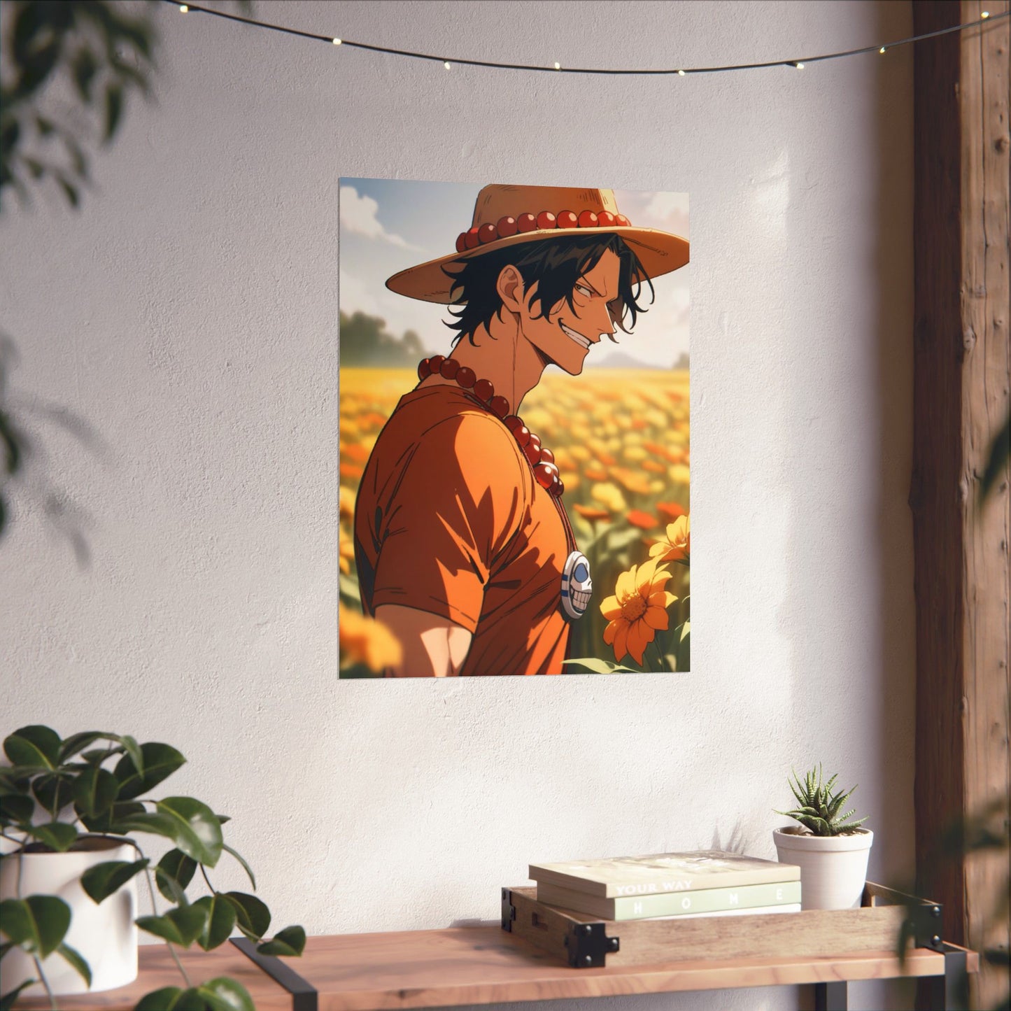 Portgas D. Ace 001 Vertical Posters