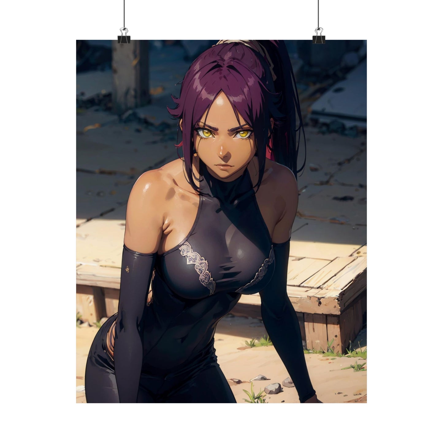 Yoruichi 001 Vertical Posters