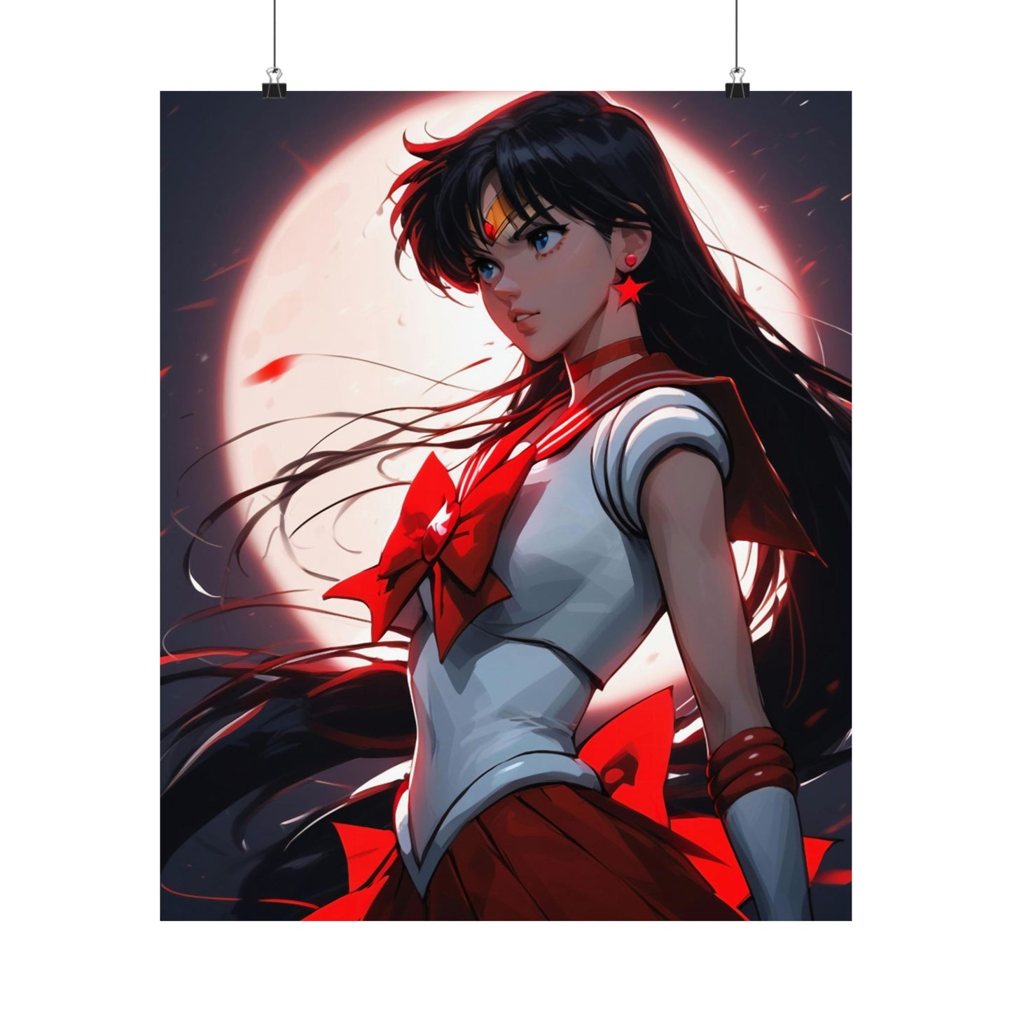 Sailor Mars 002 Vertical Posters