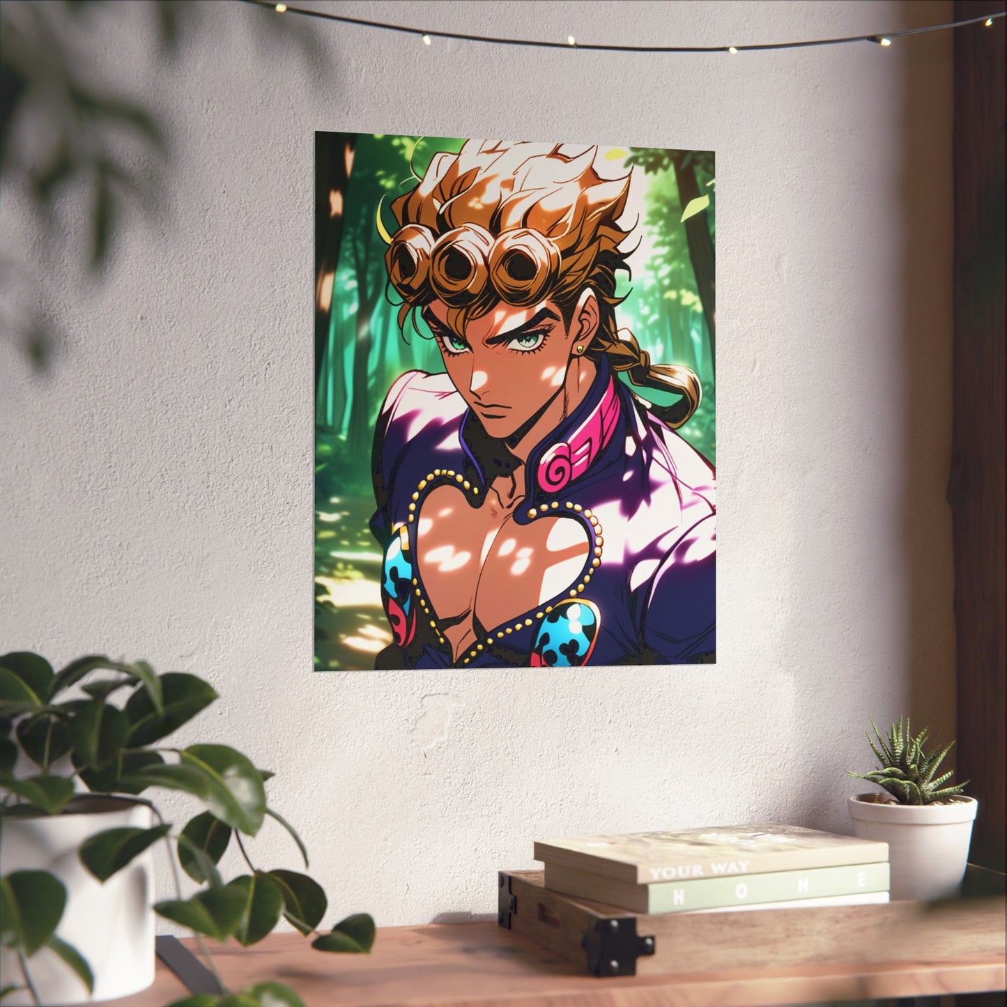 Giorno Giovanna 002 Vertical Posters