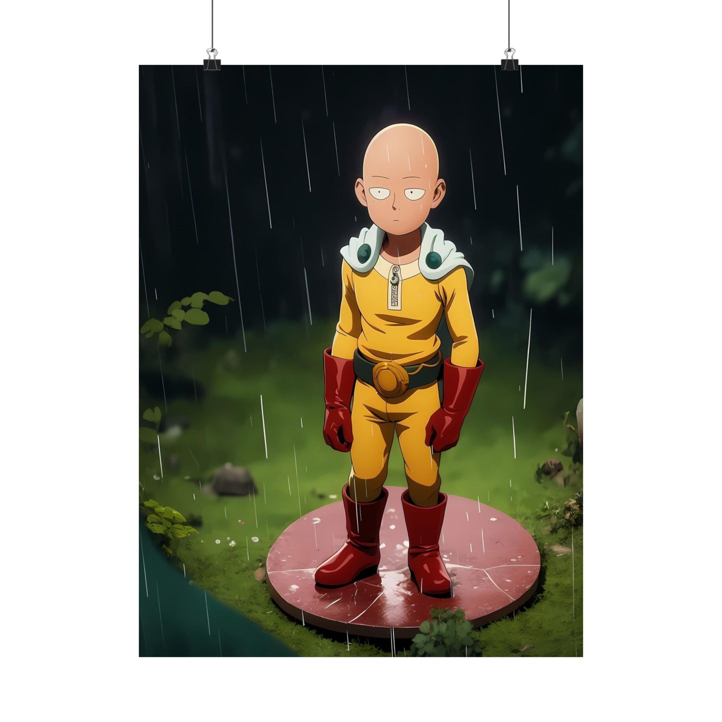 Saitama 002 Matte Vertical Posters