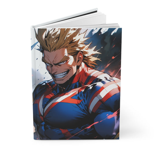 All Might 001 Hardcover Journal Matte