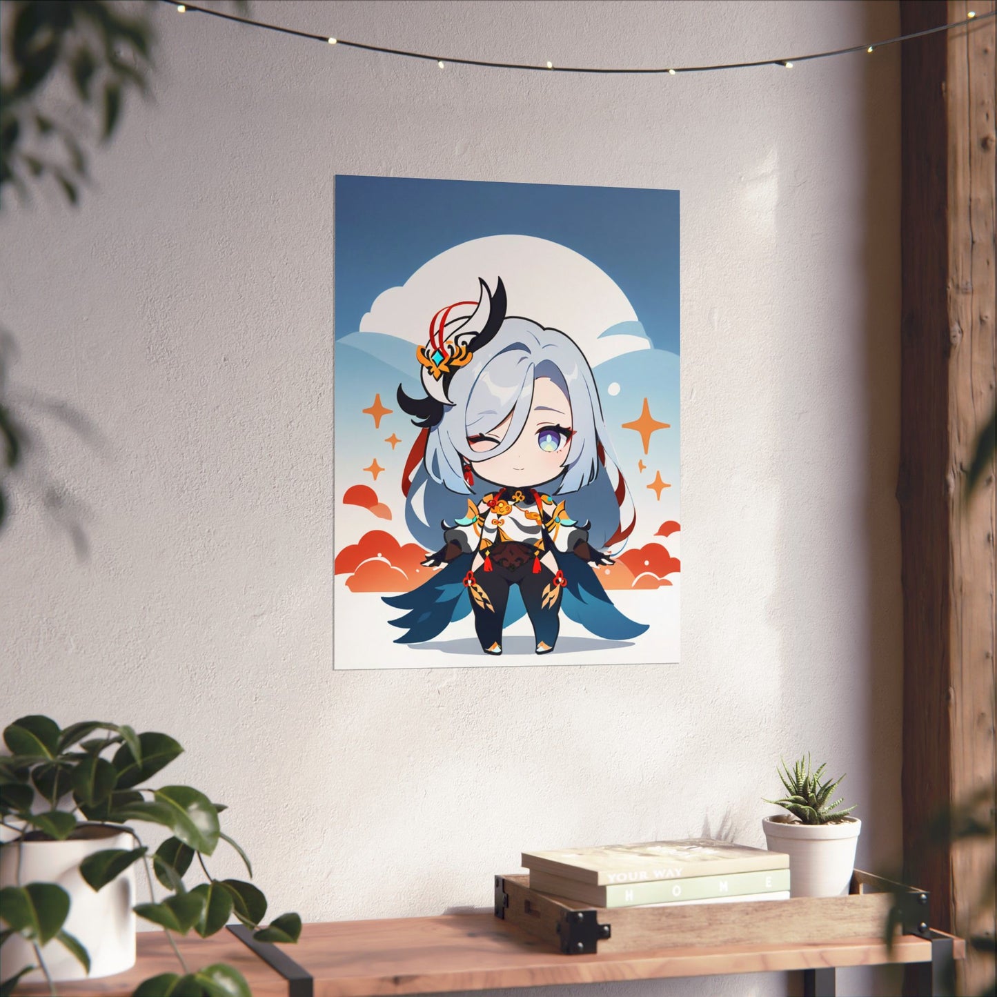 Shenhe 004 Vertical Posters