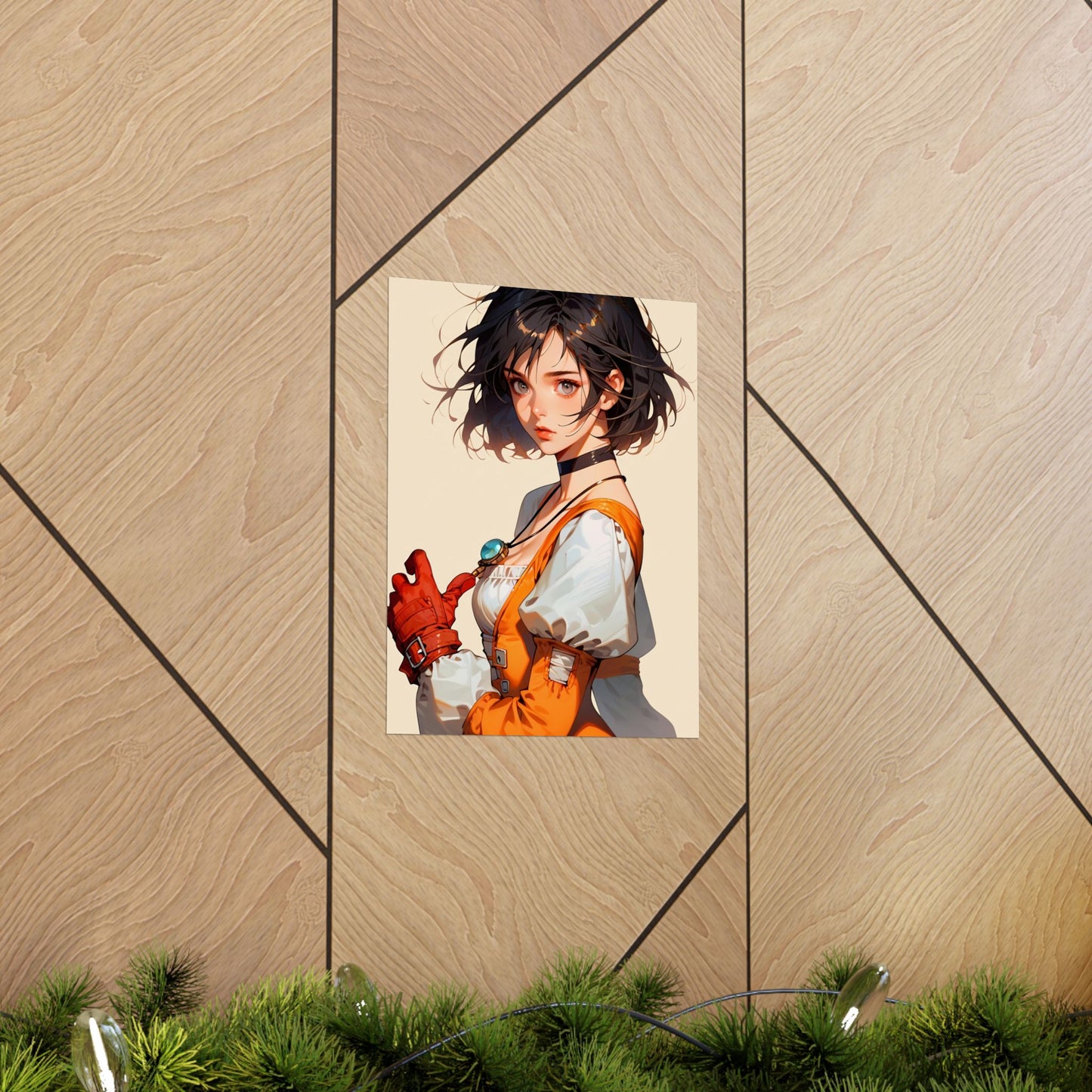 Princess Garnet 002 Vertical Posters