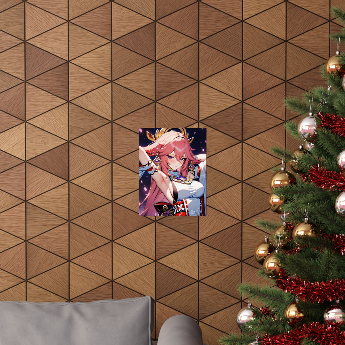 Yae Miko 004 Vertical Posters