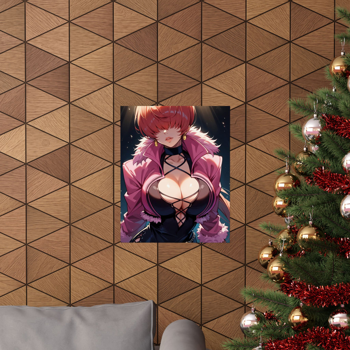 Shermie 005 Vertical Posters