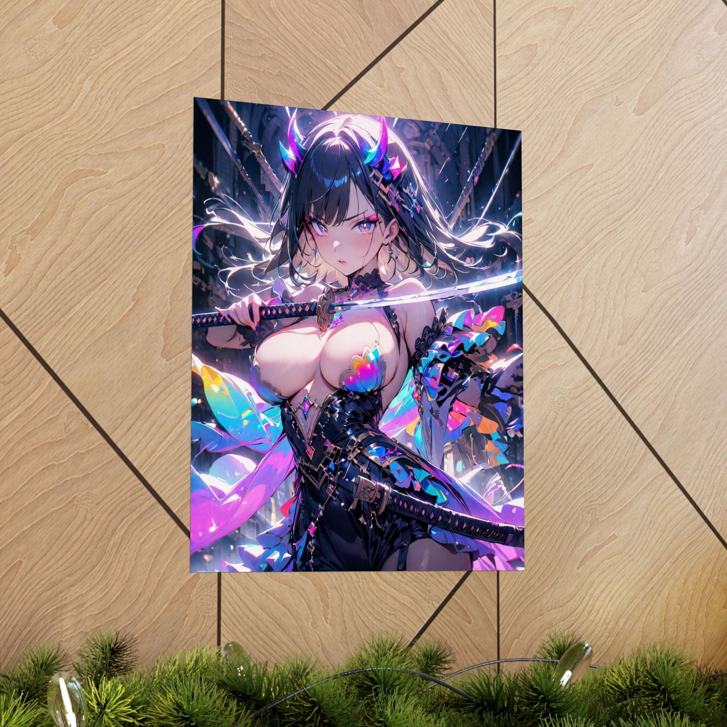 Luminous Allure Vertical Posters