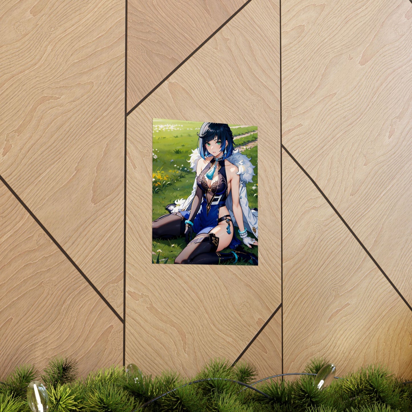 Yelan 002 Matte Vertical Posters