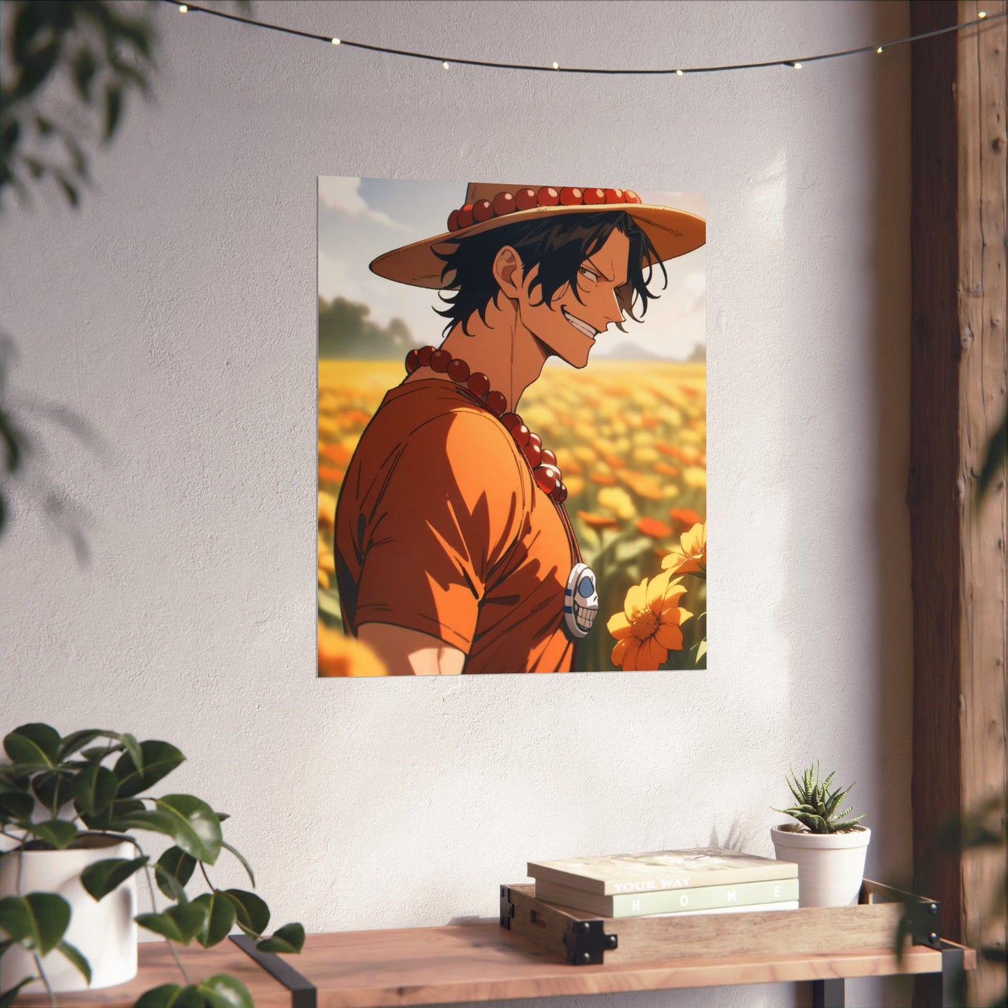 Portgas D. Ace 001 Vertical Posters