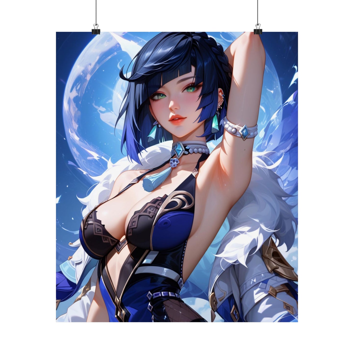 Yelan 014 Vertical Posters