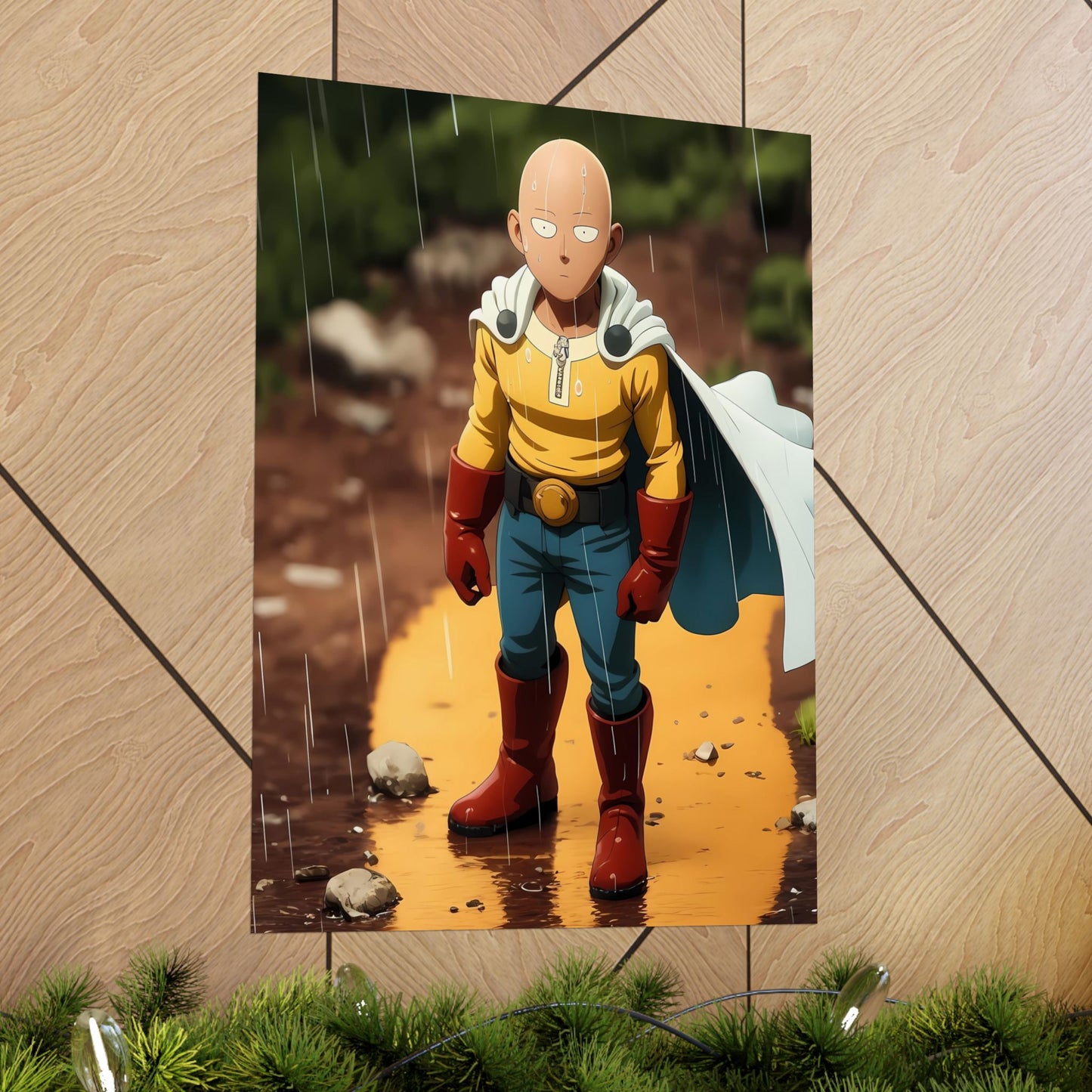 Saitama 001 Matte Vertical Posters