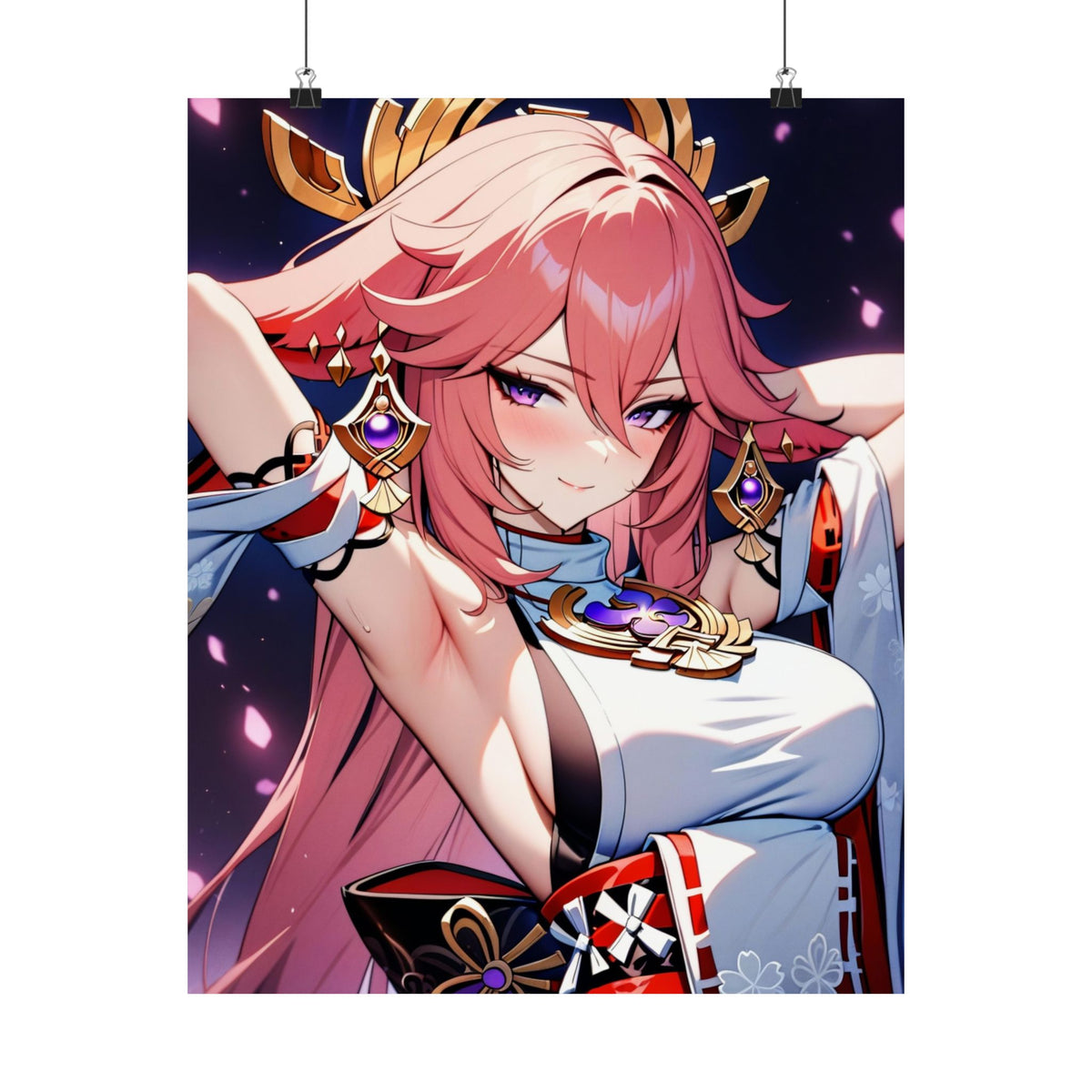 Yae Miko 004 Vertical Posters
